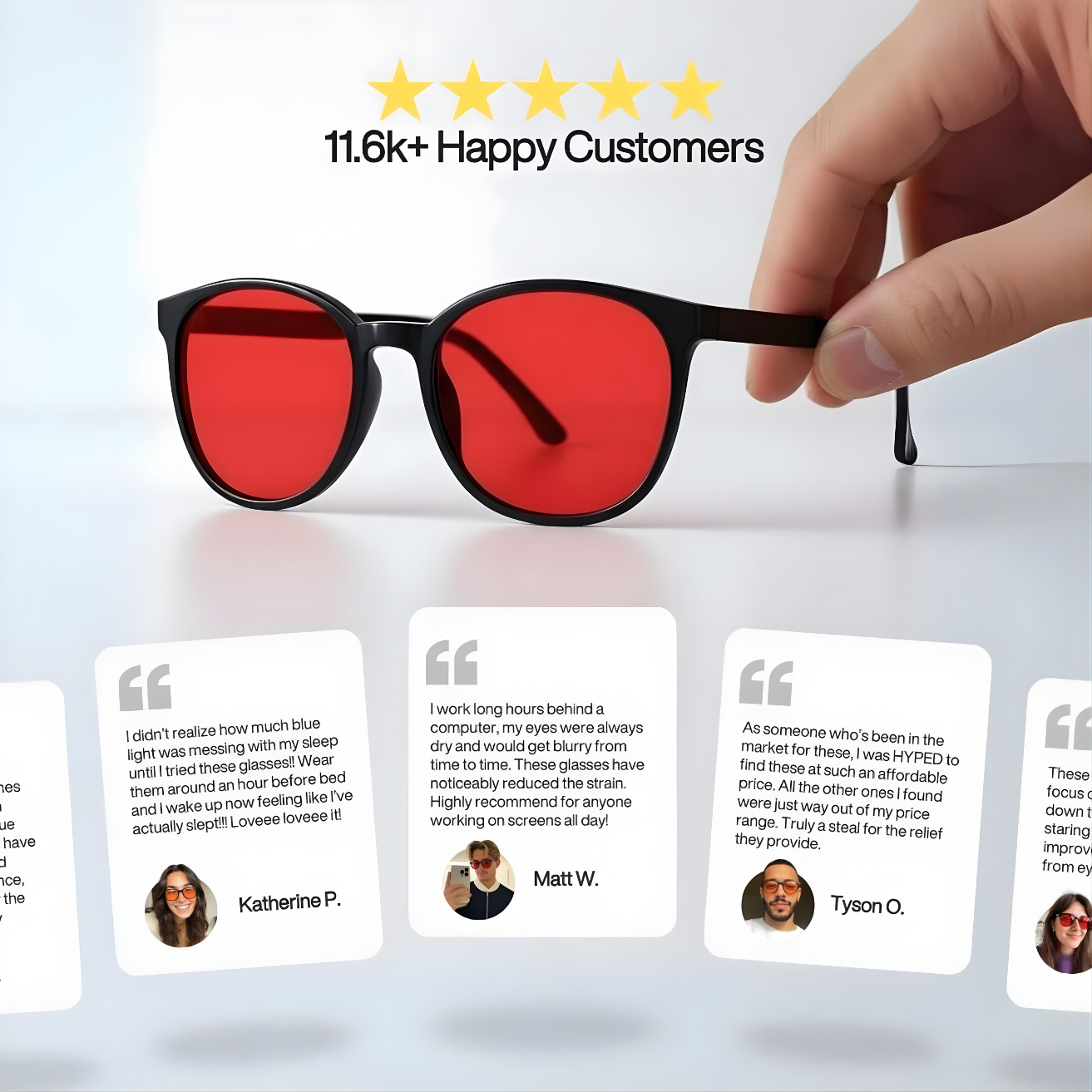RedVision™ Red Lens Blue Blockers